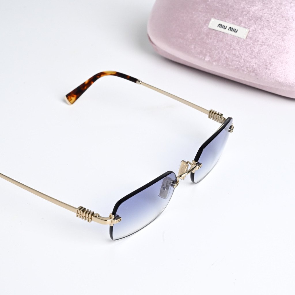 MIU MIU MU B50S ZVN80O GOLD GRADIENT BLUE – 52-20-140 (5)