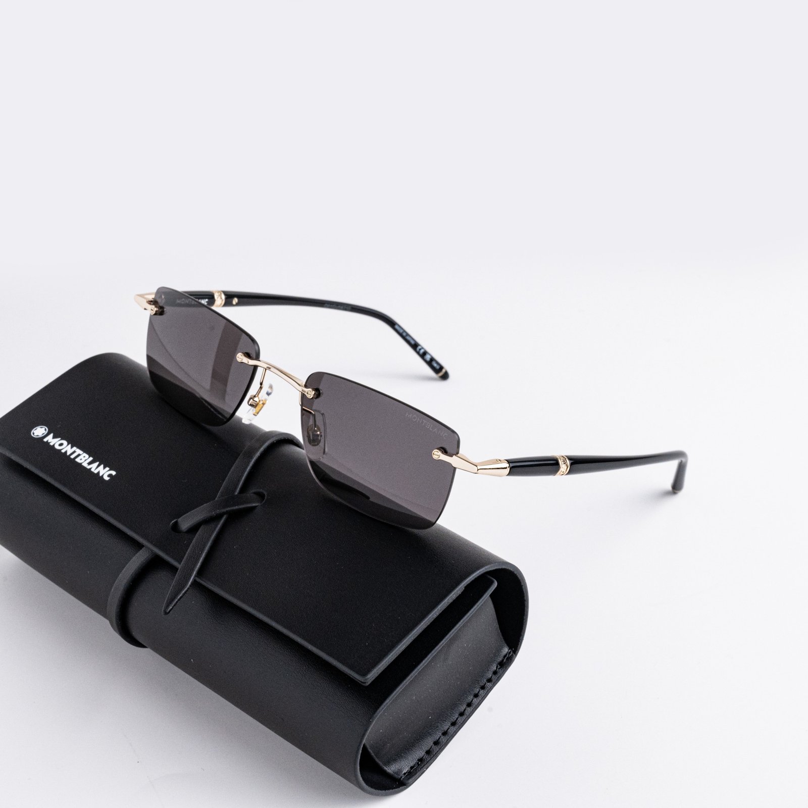 MONTBLANC MB0344S 001 GOLD GREY