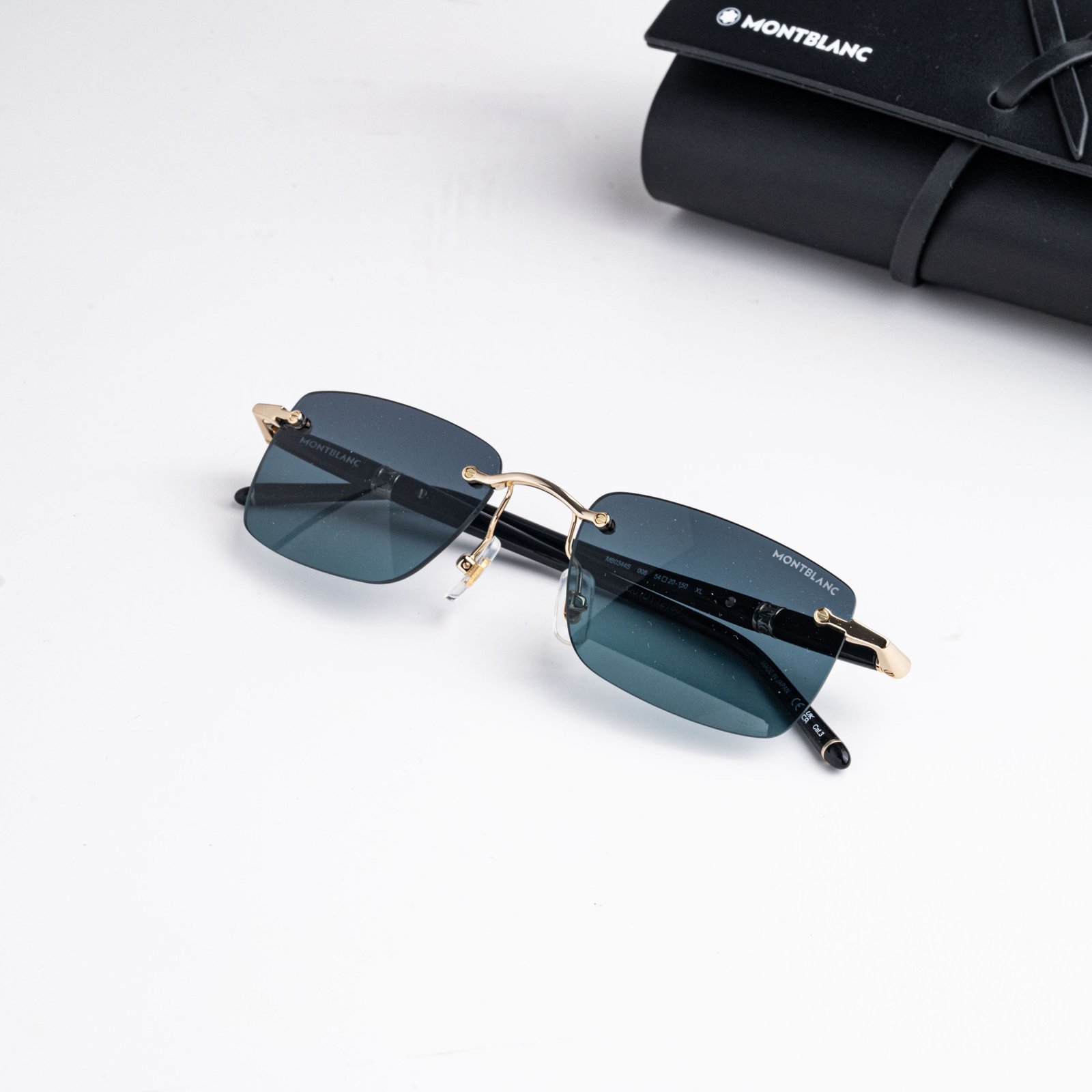 MONTBLANC MB0344S 008 GOLD BLACK GREY – 54-20-150 (3)