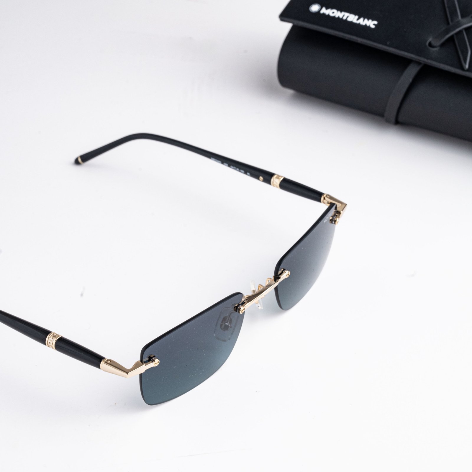 MONTBLANC MB0344S 008 GOLD BLACK GREY – 54-20-150 (5)