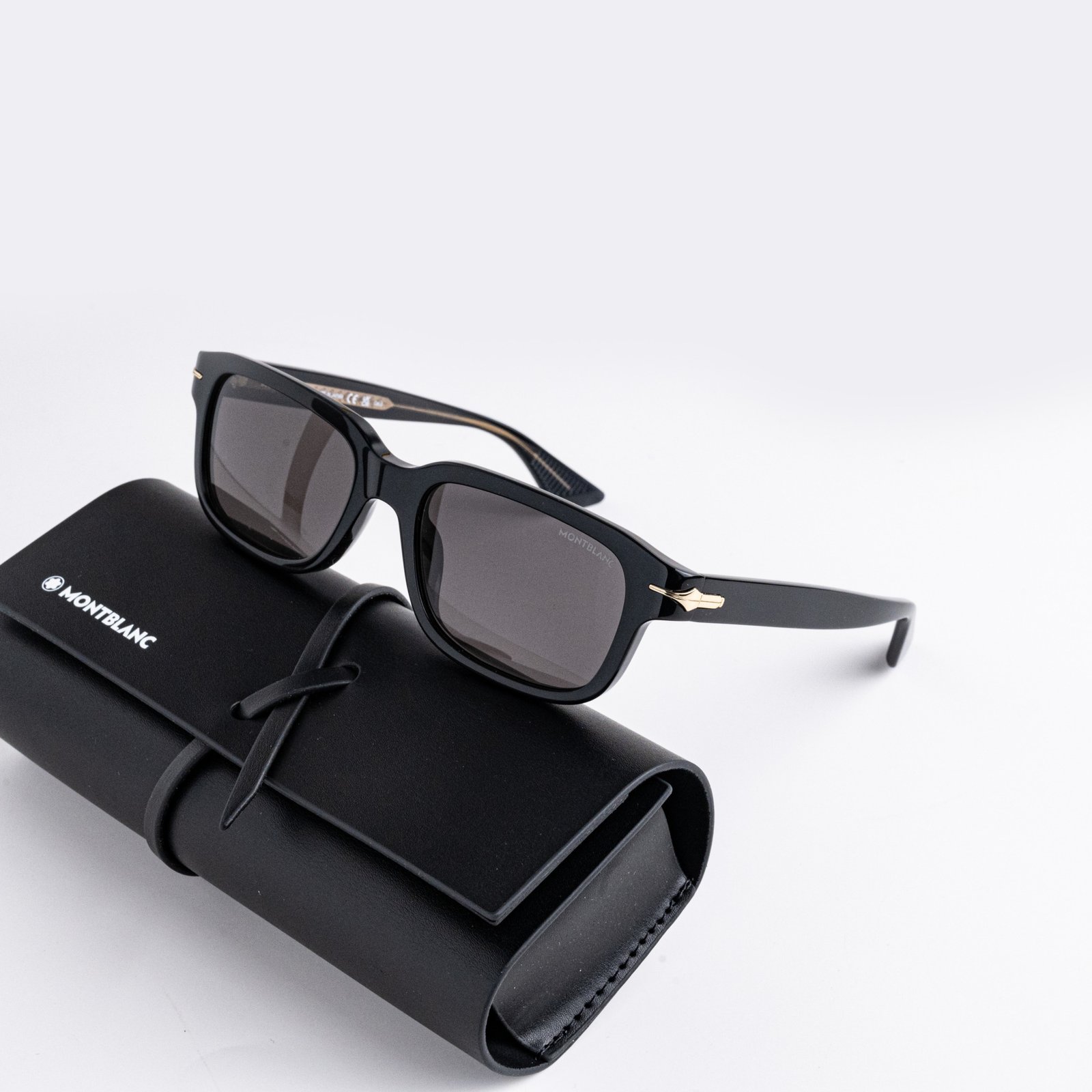 MONTBLANC MB0436S 001 BLACK DARK GREY