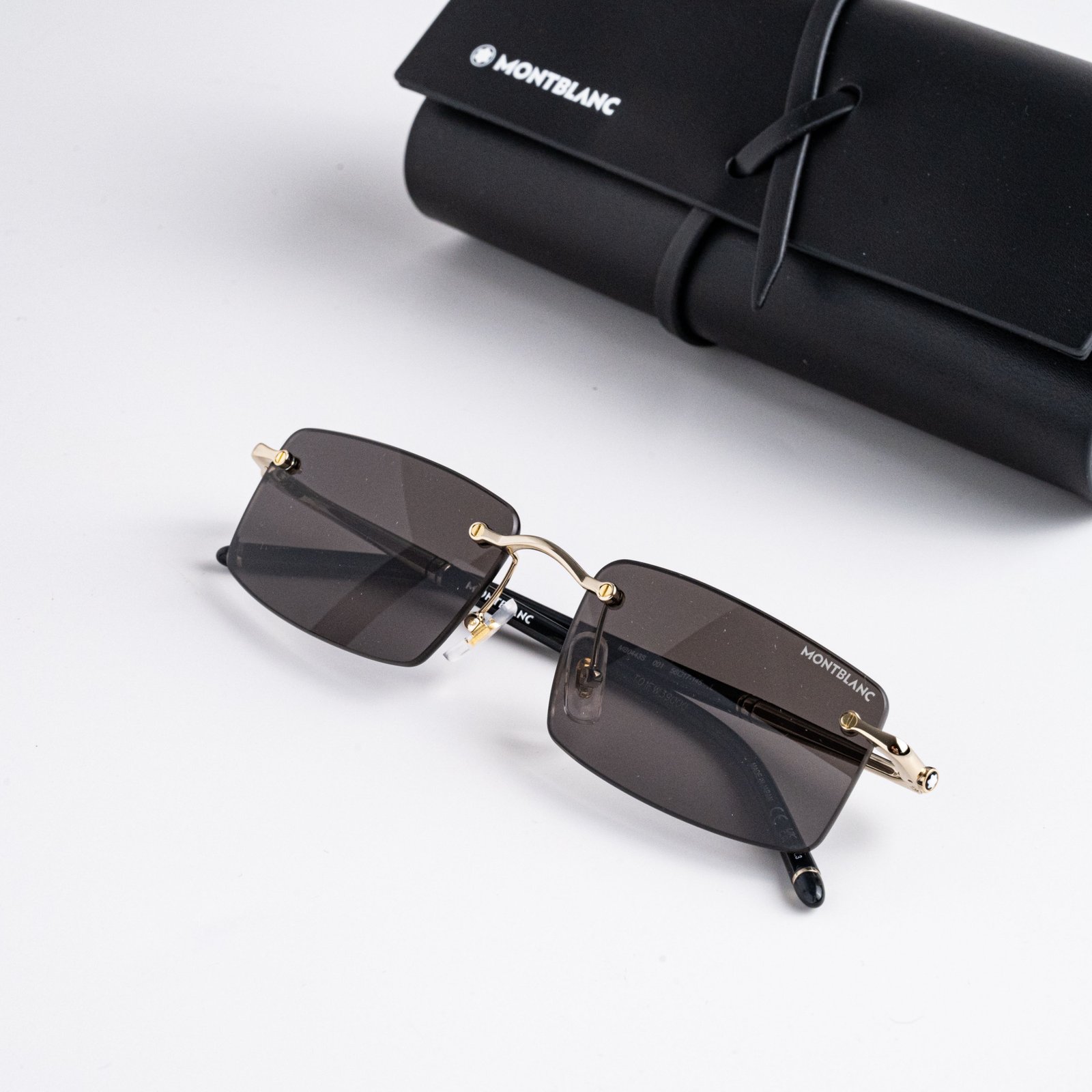 MONTBLANC MB0443S 001 BLACK GOLD BLACK – 56-17-145 (2)