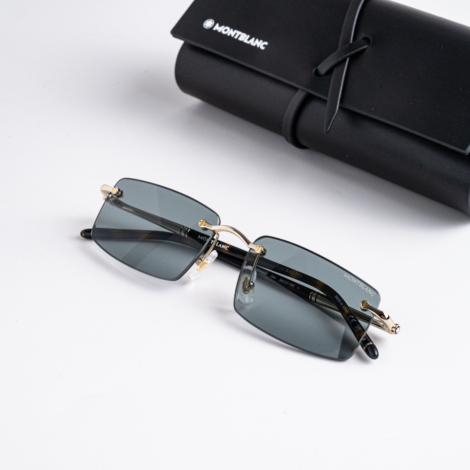 MONTBLANC MB0443S 004 BLACK GOLD BLUE – 56-17-145 (2)