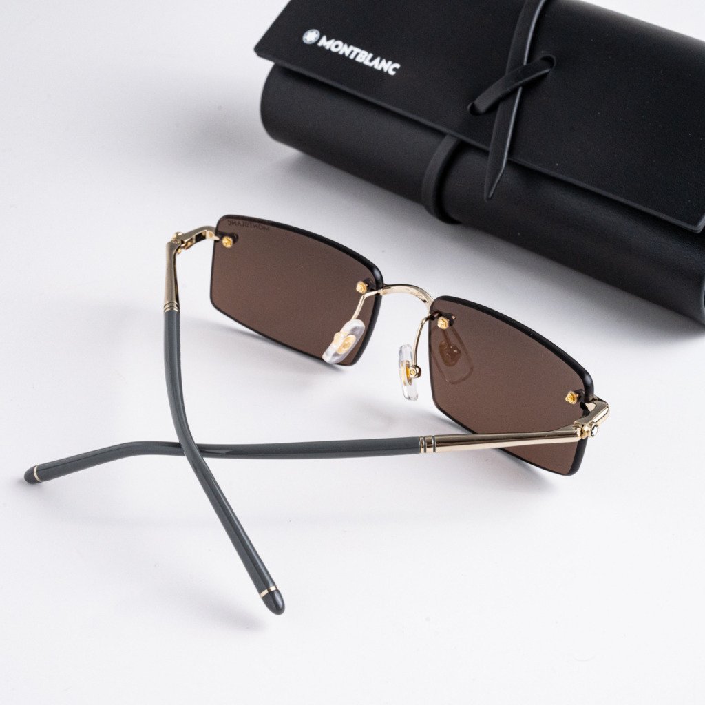 MONTBLANC MB0443S 005 BLACK GOLD BROWN – 56-17-145 (3)