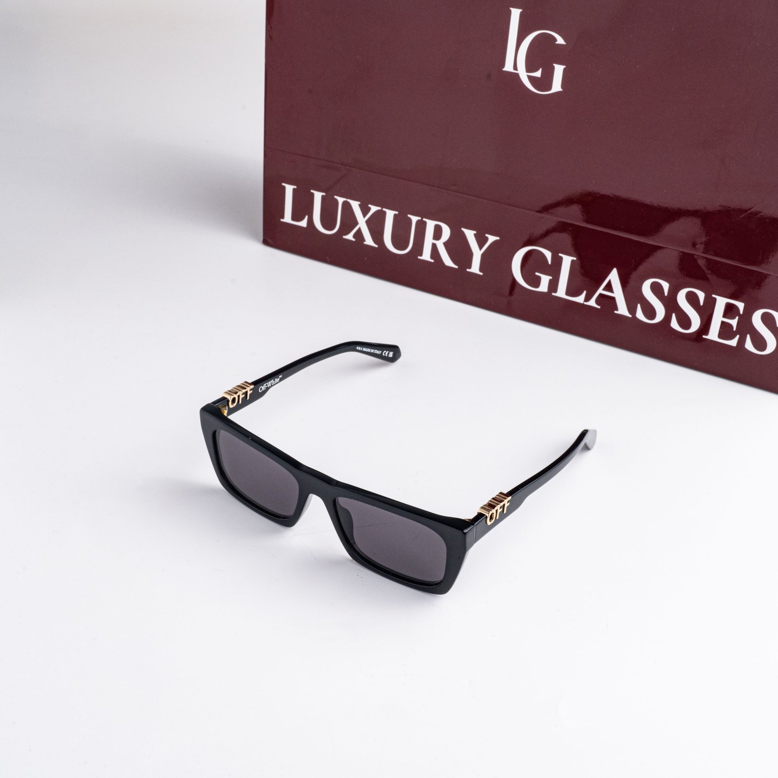 OFF WHITE ALBANY OERI13E1007 BLACK DARK GREY