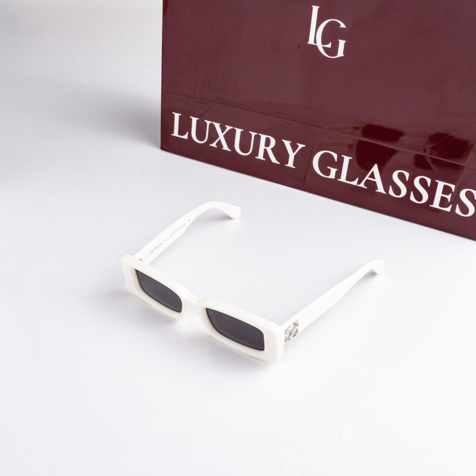 OFF WHITE ARTHUR WHITE DARK GREY SS24 OERI127S24PLA0010107 WHITE