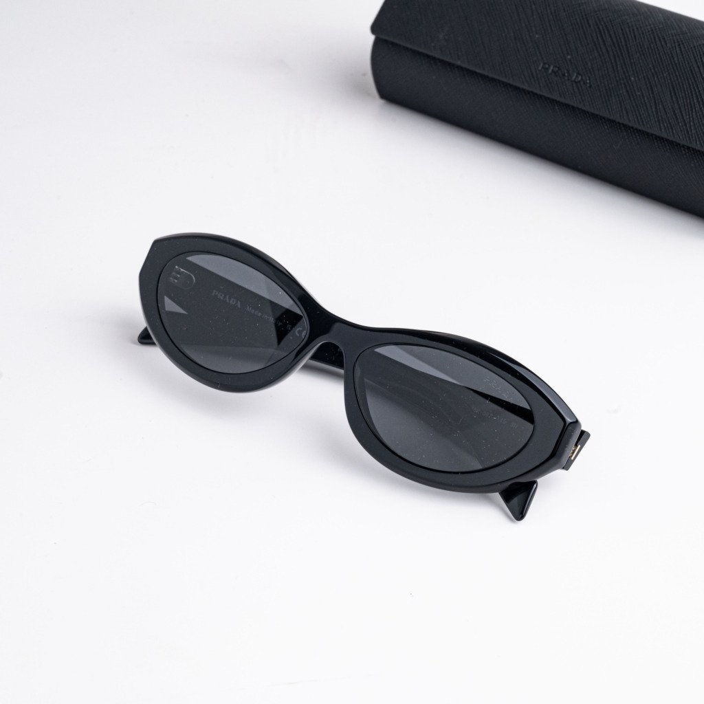 PRADA PR 26ZS 16K08Z BLACK DARK GREY – 55-16-145 (3)