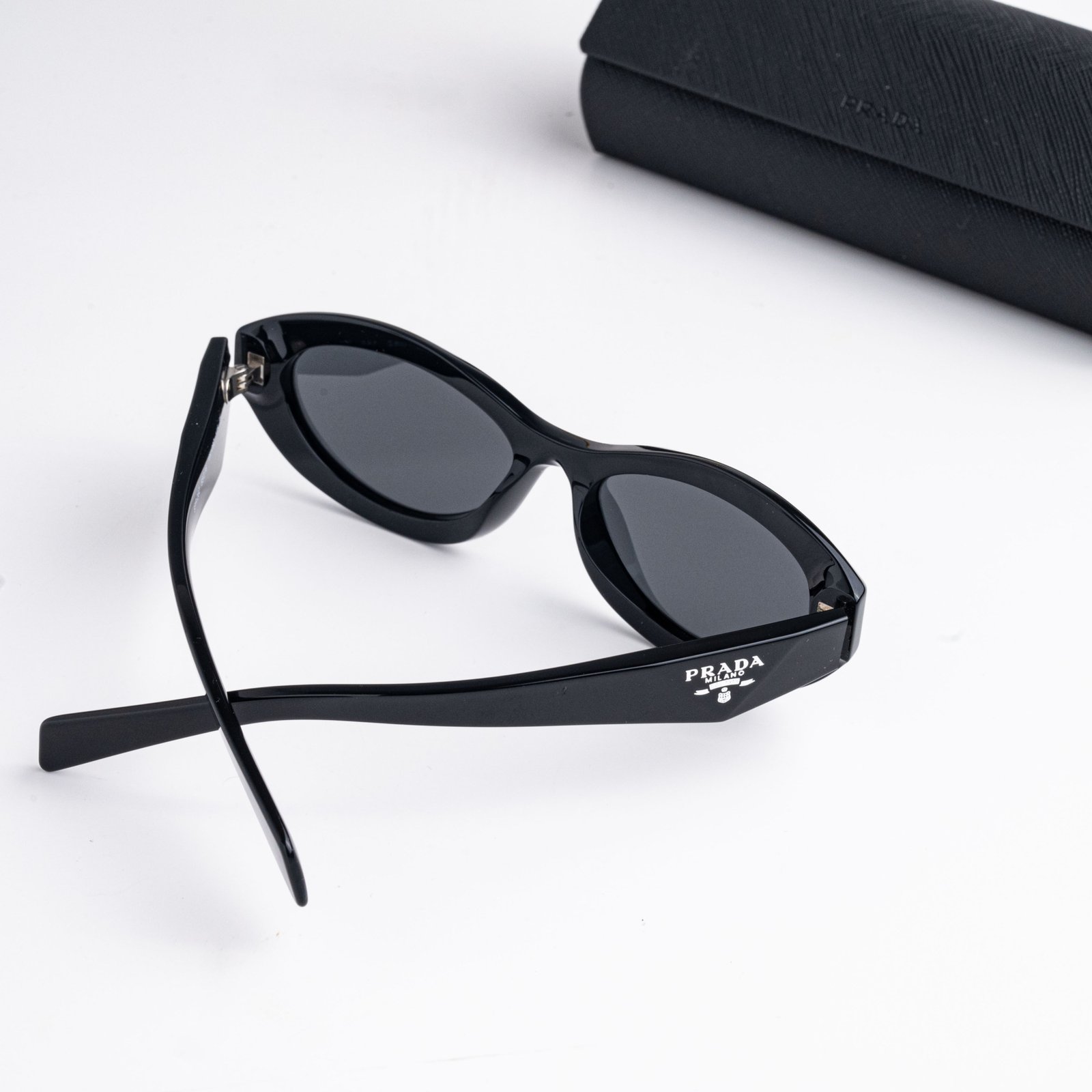 PRADA PR 26ZS 16K08Z BLACK DARK GREY – 55-16-145 (4)