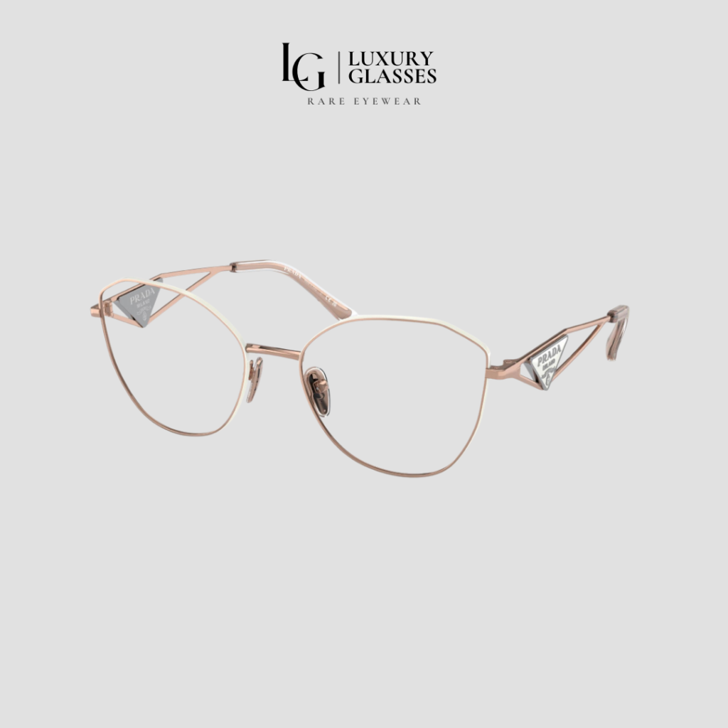 PRADA PR 52ZV SVF1O1 PINK GOLD – 55-18-145 (1)