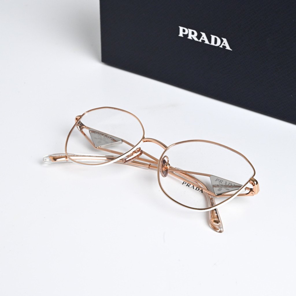 PRADA PR 52ZV SVF1O1 PINK GOLD – 55-18-145 (3)