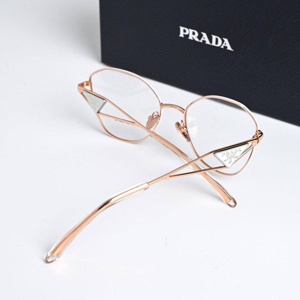 PRADA PR 52ZV SVF1O1 PINK GOLD – 55-18-145 (4)