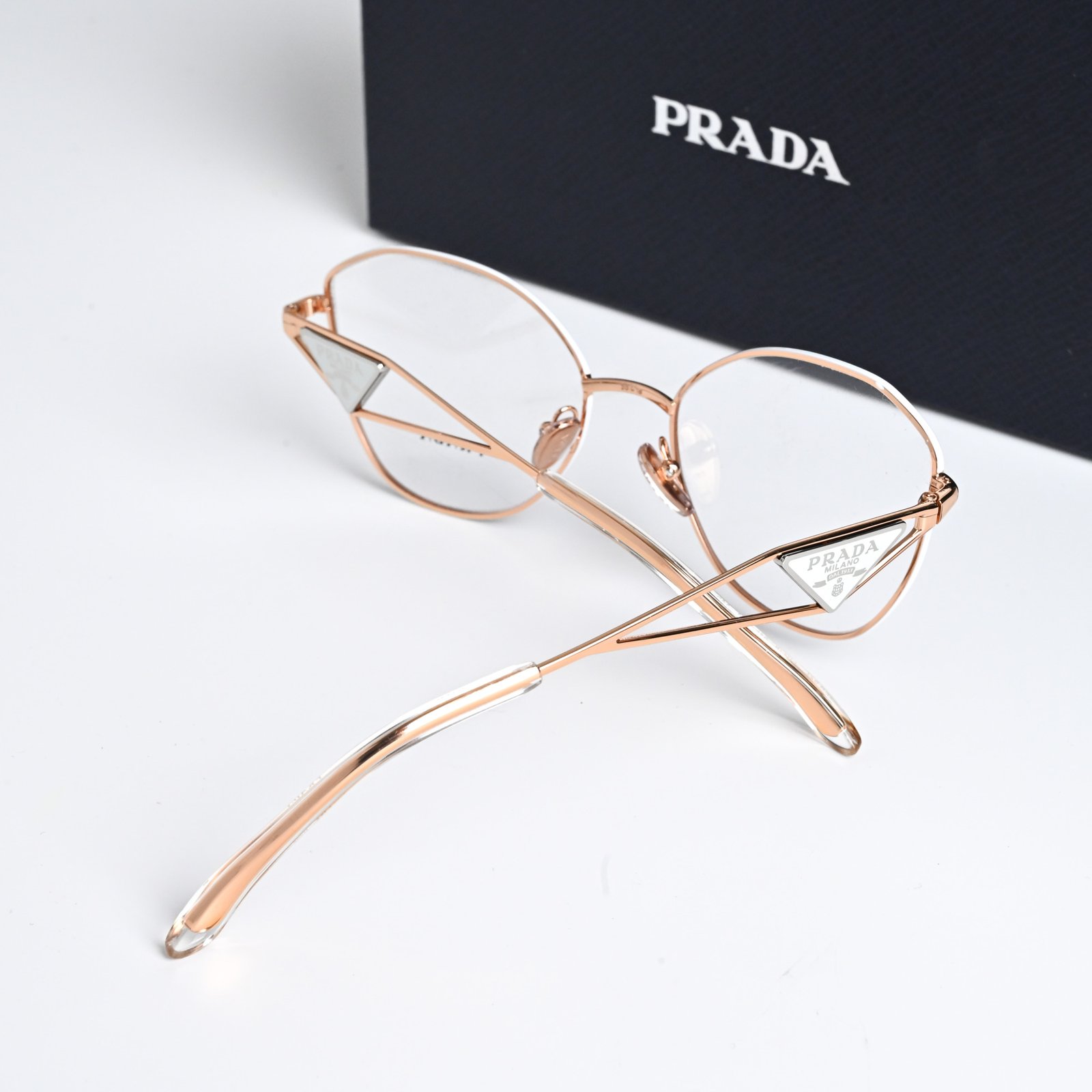 PRADA PR 52ZV SVF1O1 PINK GOLD – 55-18-145 (4)