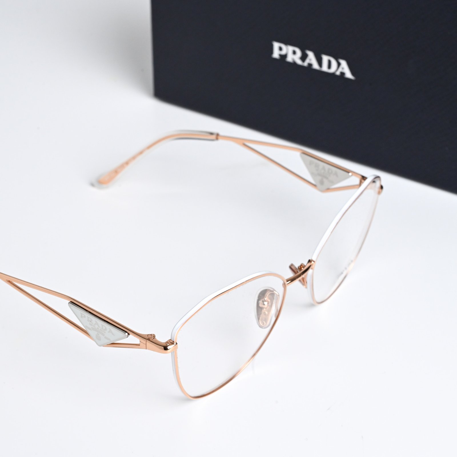 PRADA PR 52ZV SVF1O1 PINK GOLD – 55-18-145 (5)