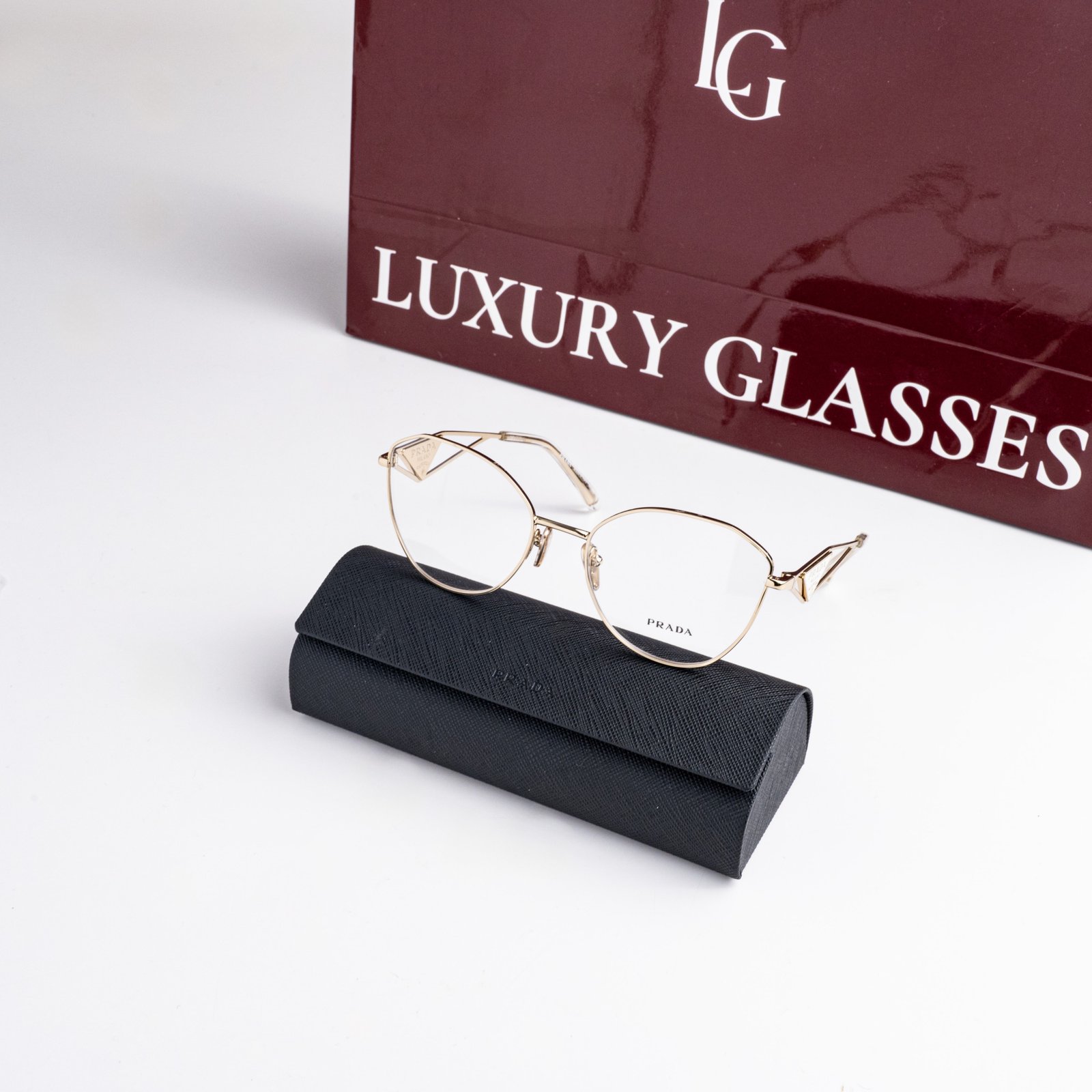 PRADA PR 52ZV ZVN1O1 PALE GOLD