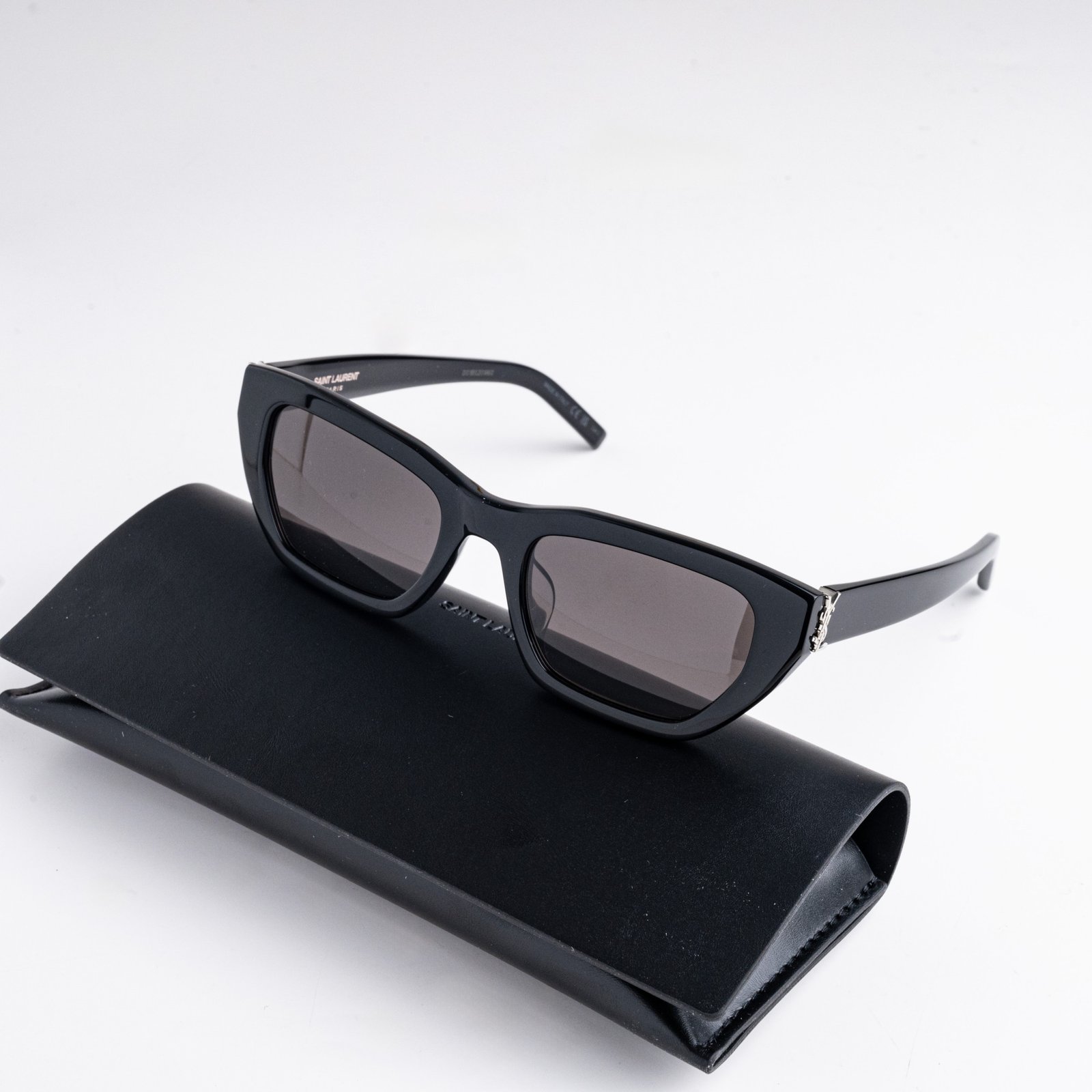 SAINT LAURENT SL M127-F 001 BLACK DARK – 53-20-145 (2)
