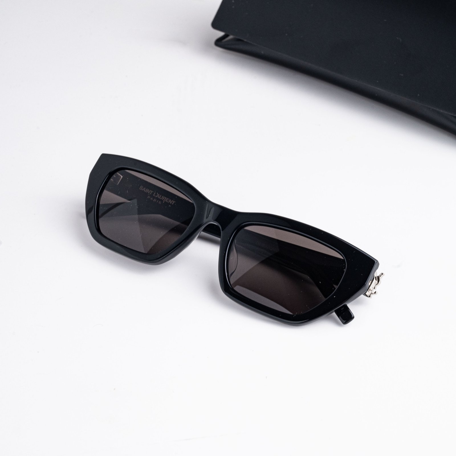 SAINT LAURENT SL M127-F 001 BLACK DARK – 53-20-145 (3)
