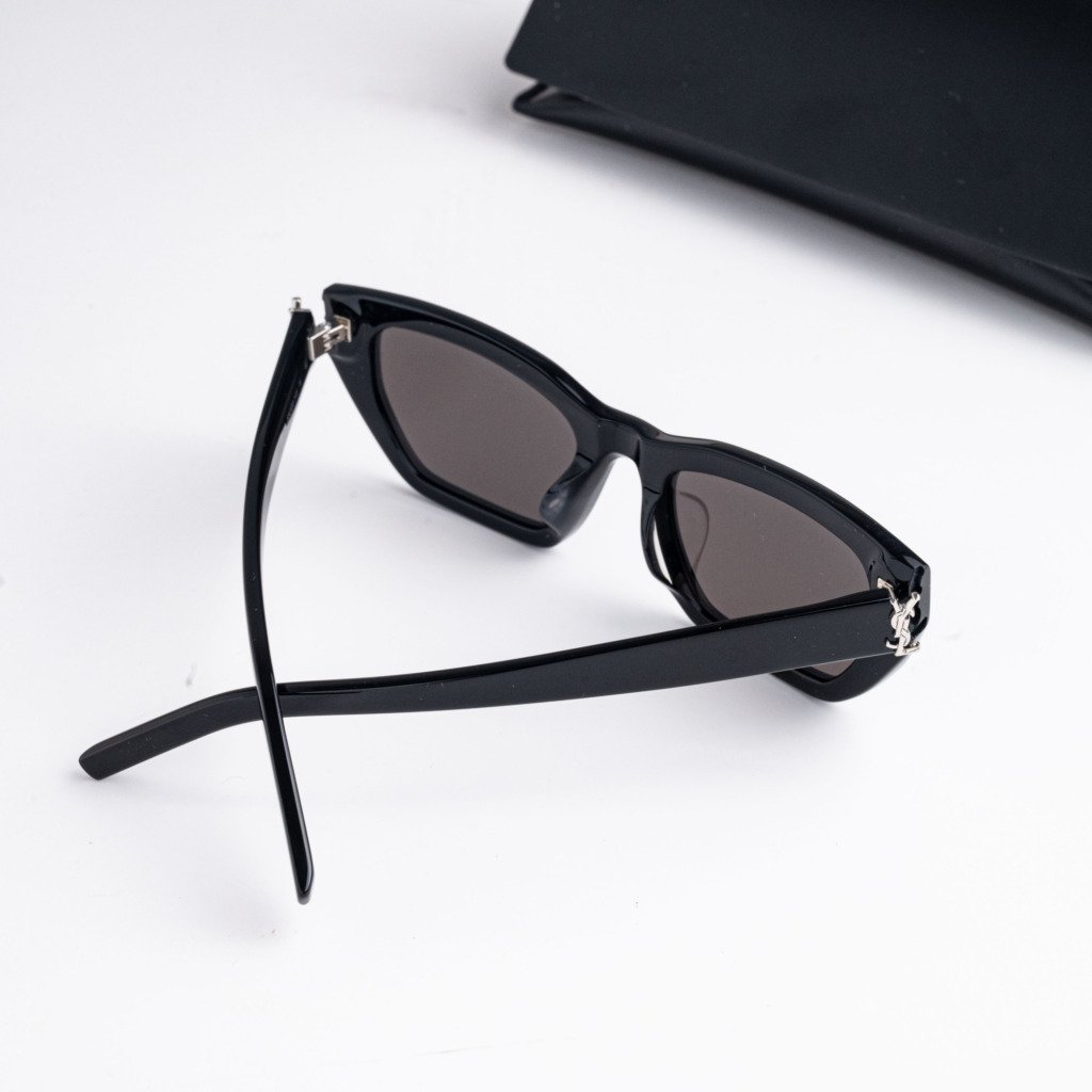 SAINT LAURENT SL M127-F 001 BLACK DARK – 53-20-145 (4)