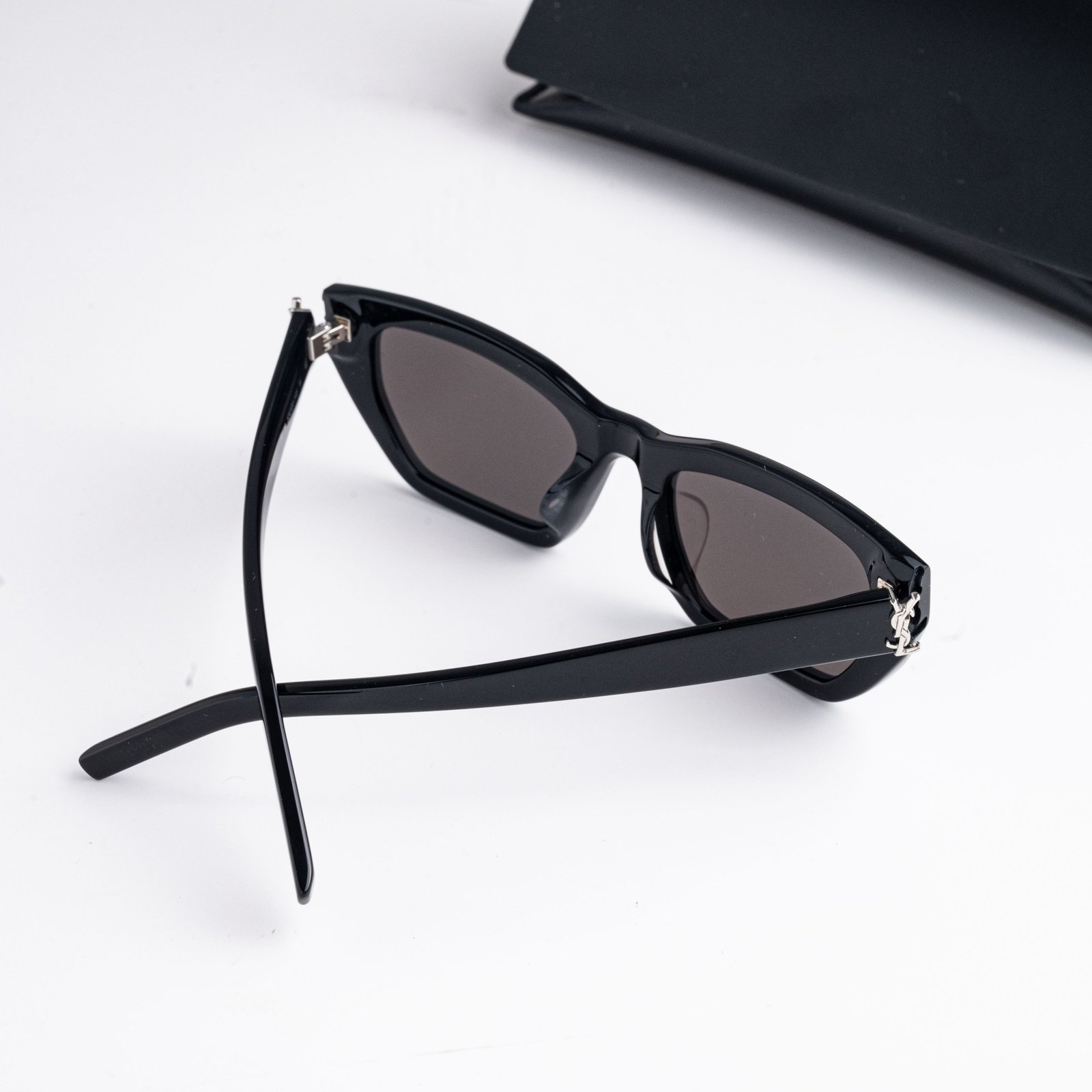 SAINT LAURENT SL M127-F 001 BLACK DARK – 53-20-145 (4)