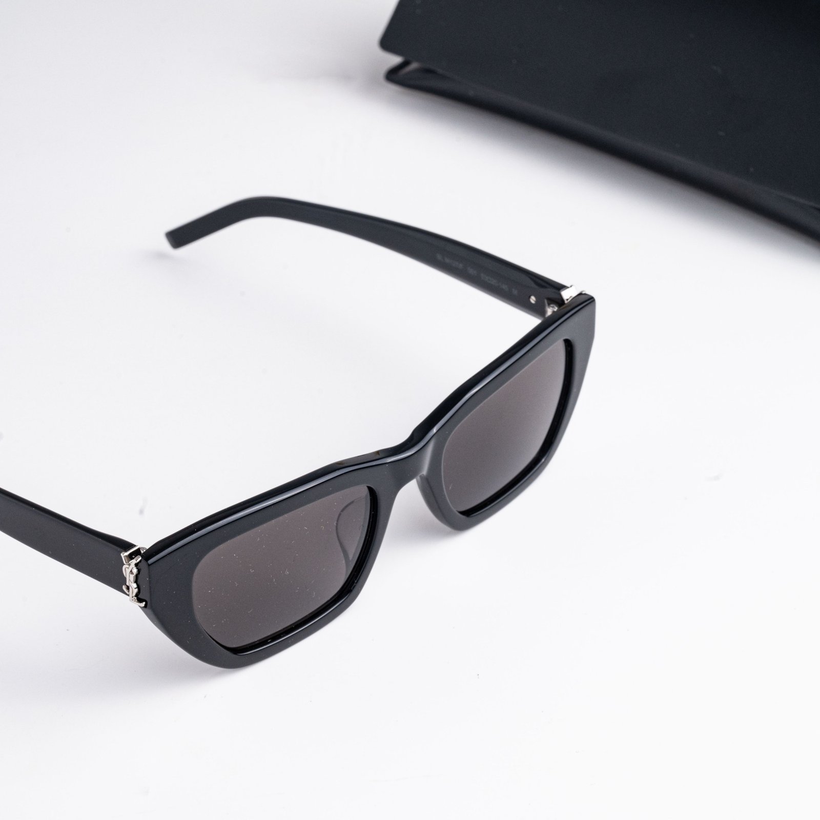 SAINT LAURENT SL M127-F 001 BLACK DARK – 53-20-145 (5)