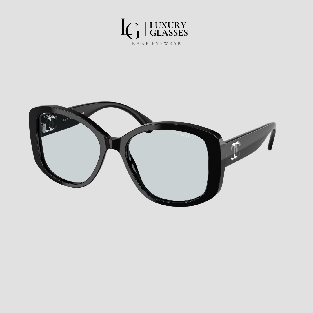 CHANEL 0CH3476S C501SA BLACK LIGHT BLUE