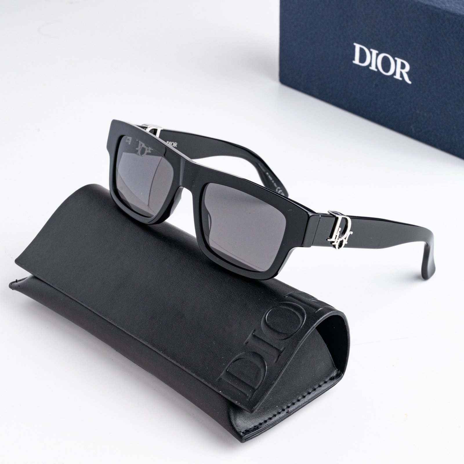 DIOR OBLIQUE S2I 45A0 BLACK DARK GREY
