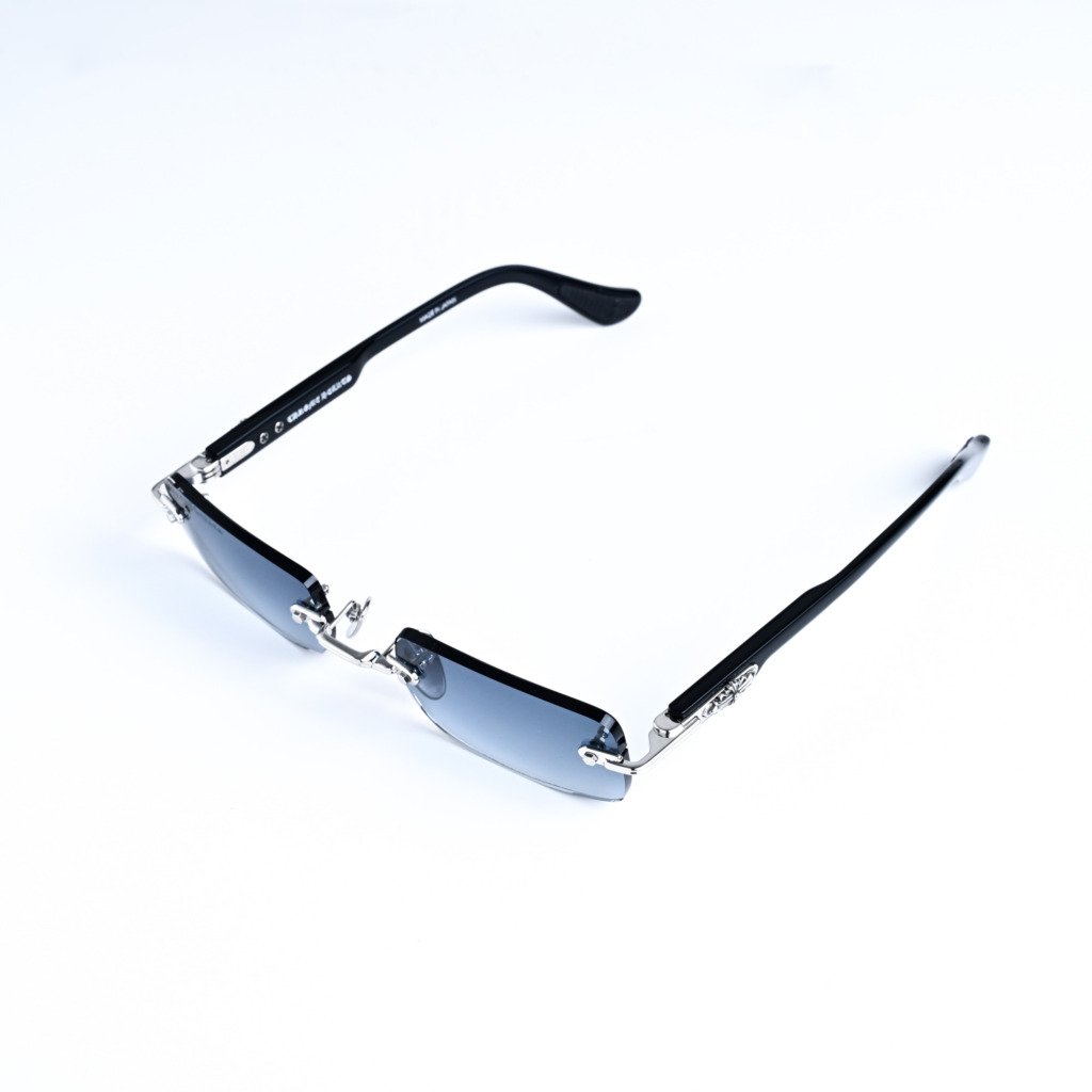 CHROME HEARTS DEEP I SHINY SILVER BLACK PLASTIC – SUN – 54_21_146 (3)