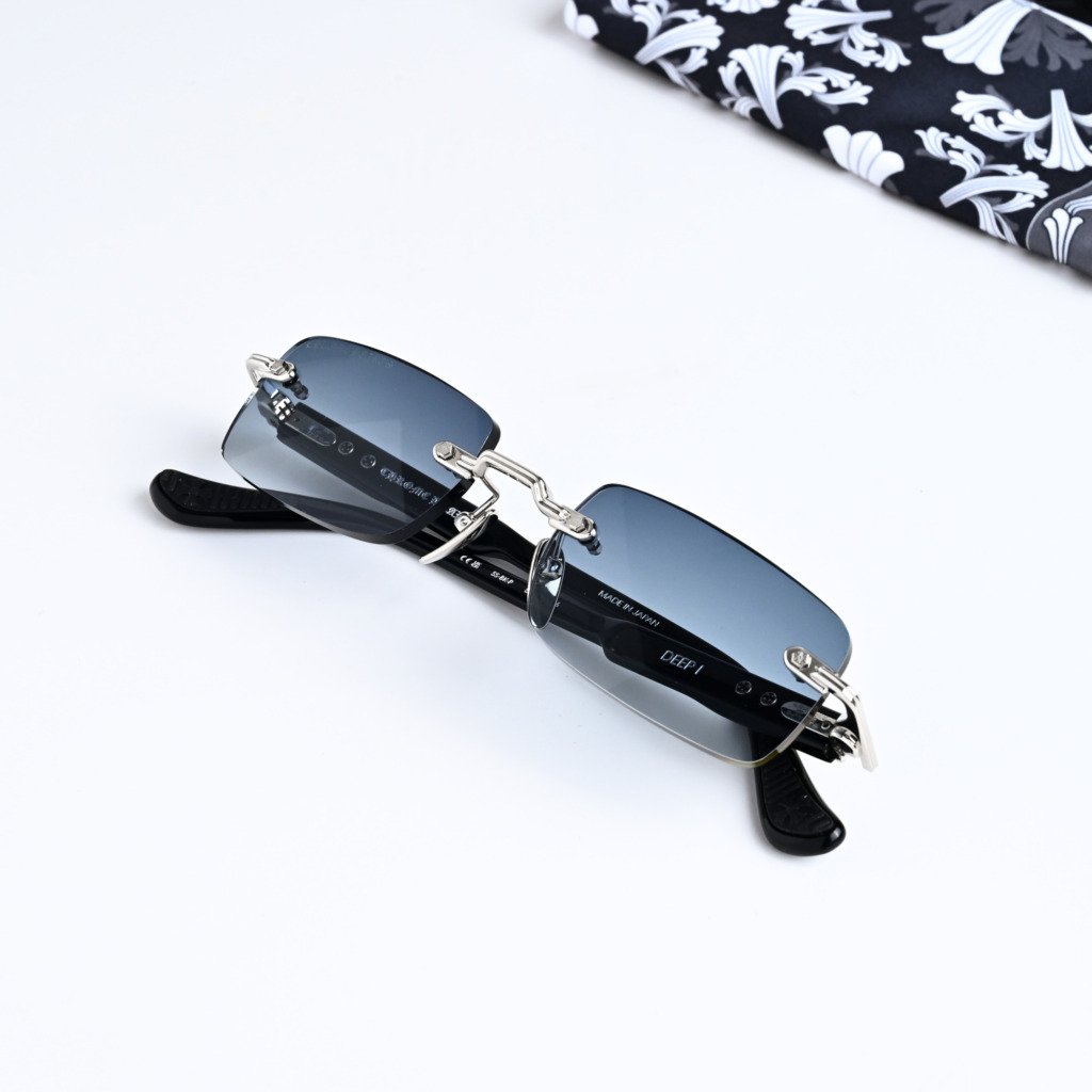 CHROME HEARTS DEEP I SHINY SILVER BLACK PLASTIC – SUN – 54_21_146 (4)