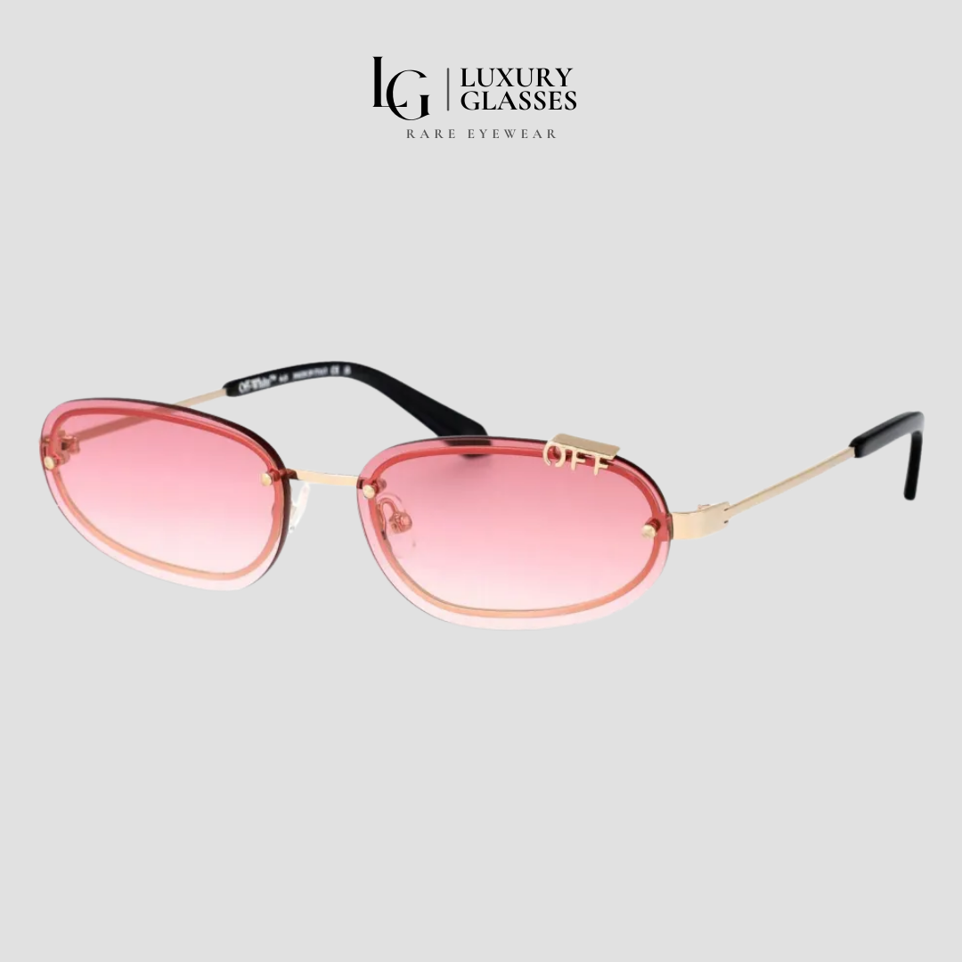 OFF WHITE MIAMI OERI13MC99MET0017627 GOLD GRADIENT RED