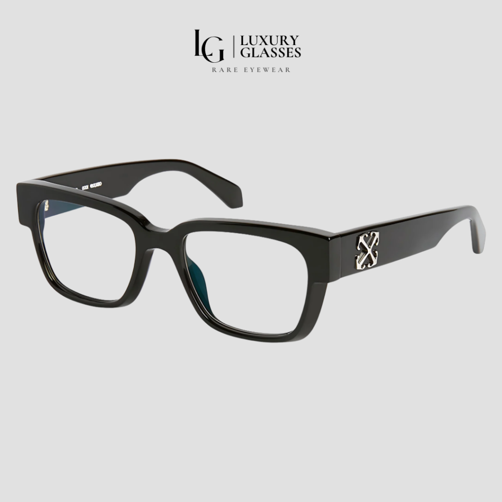OFF WHITE OPTICAL STYLE 59 BLACK- 52/19/145