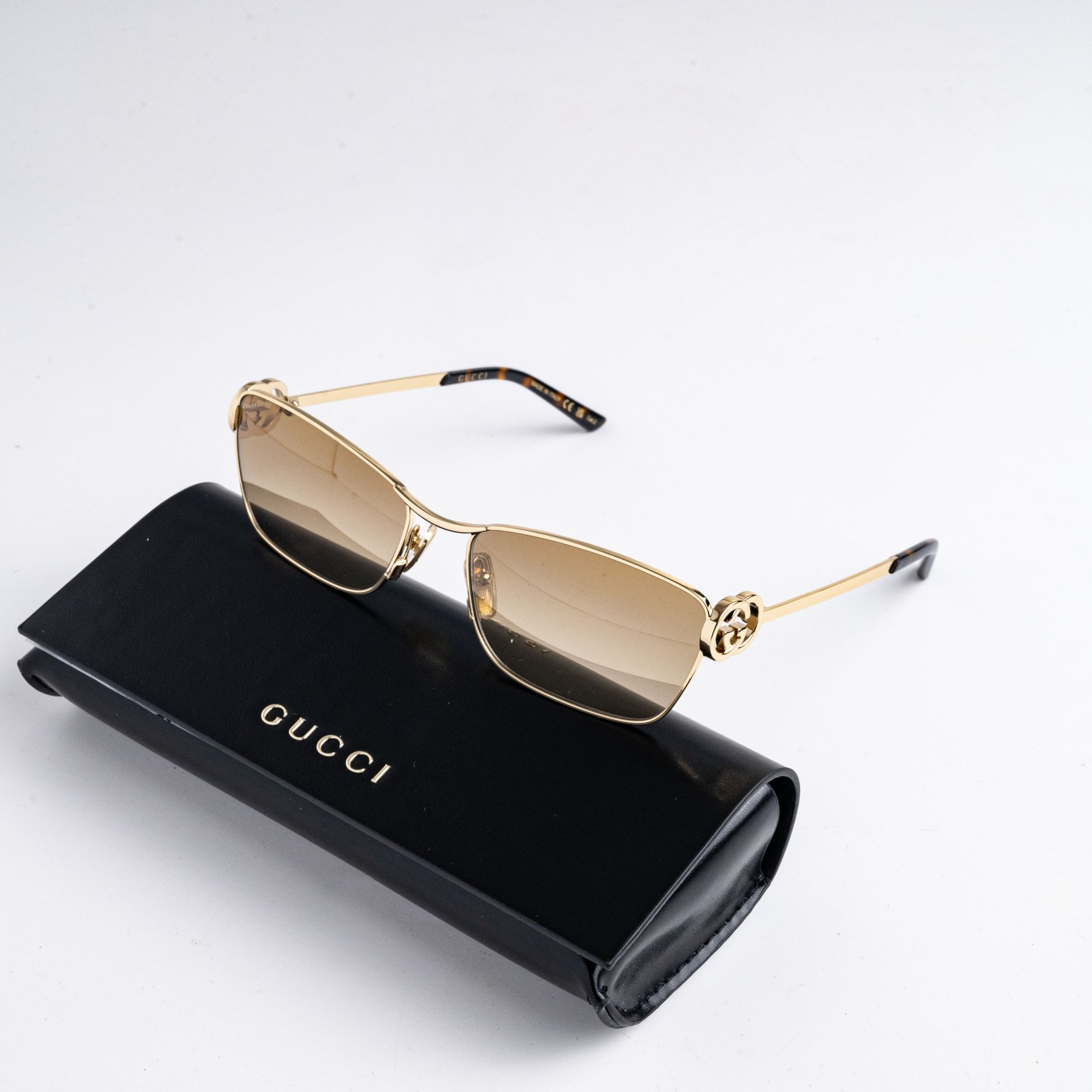 GUCCI GG2045S 003 GOLD BROWN