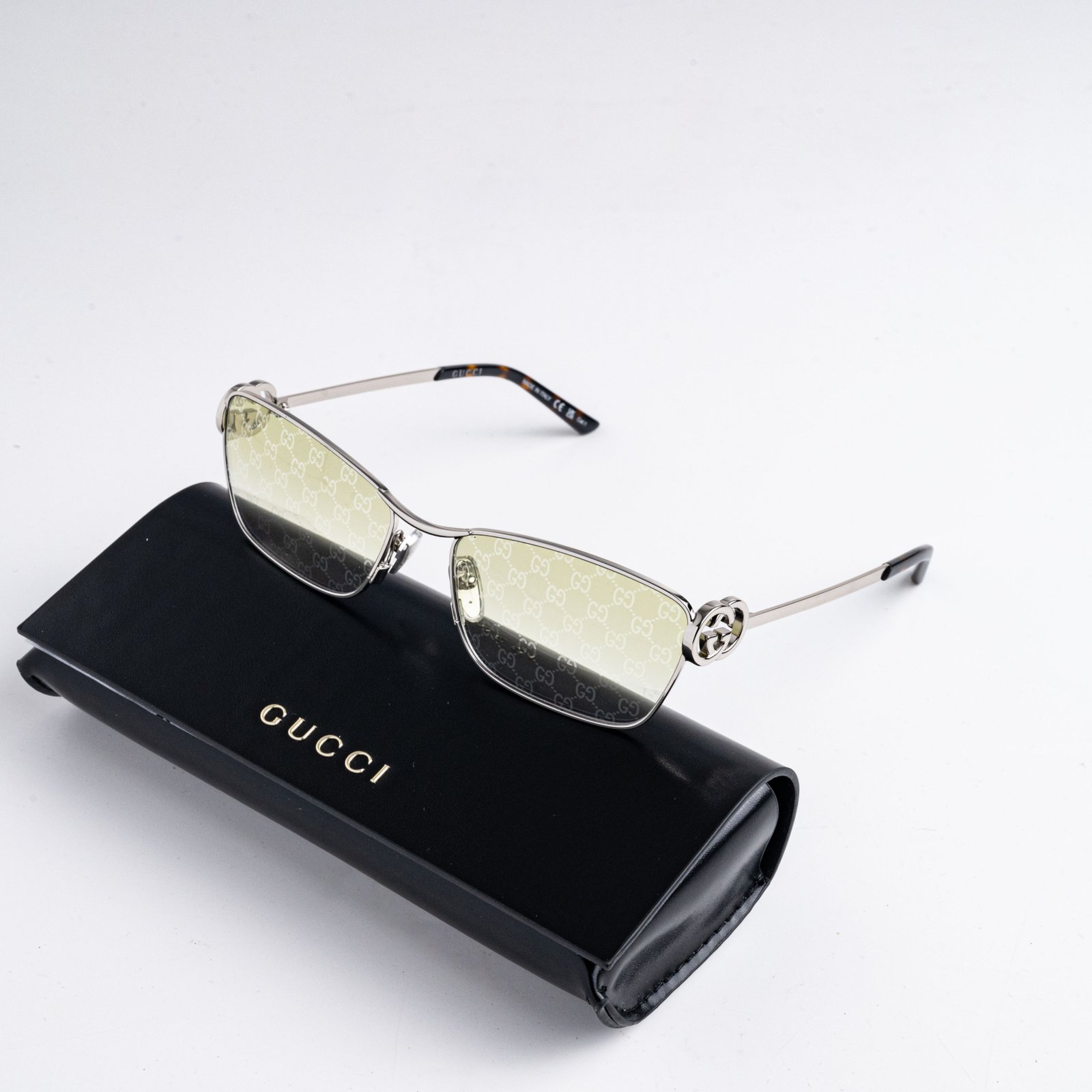 GUCCI GG2045S 004 SILVER GREEN