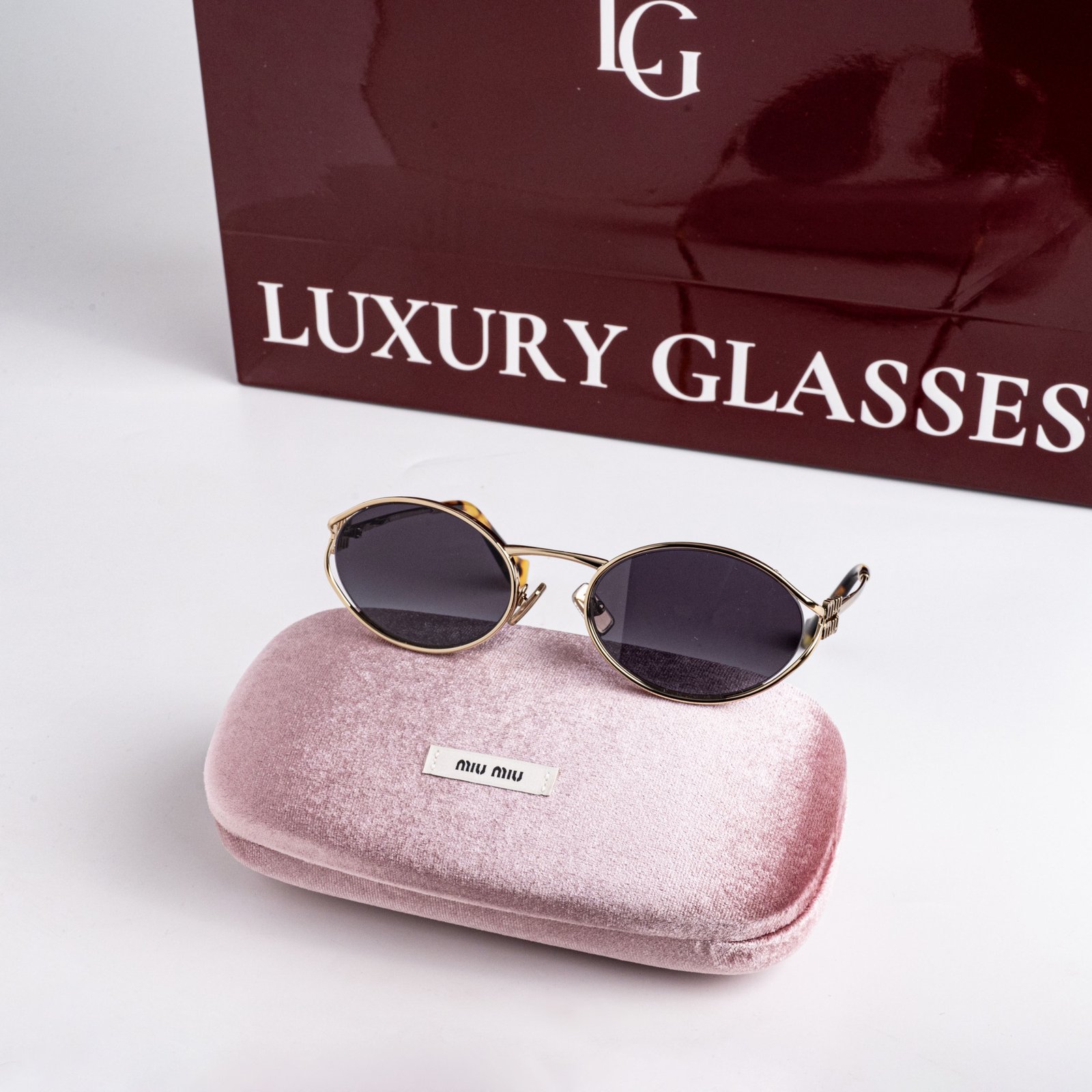 MIU MIU MU 52YS ZVN5D1 PALE GOLD