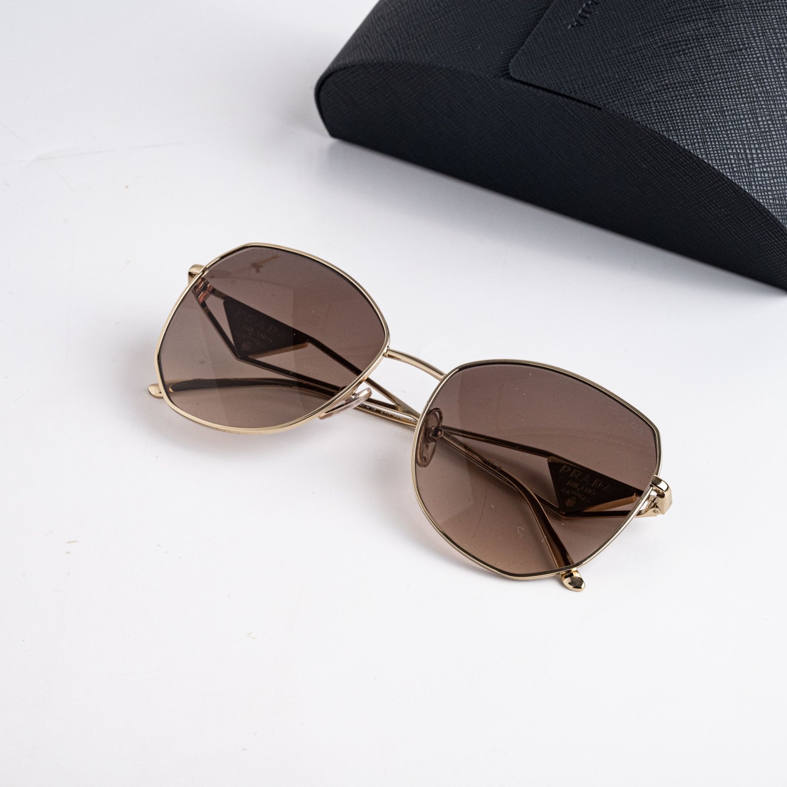 PRADA 0PR 57YS ZVN3D0 PALE GOLD BROWN – 57_18_140(2)