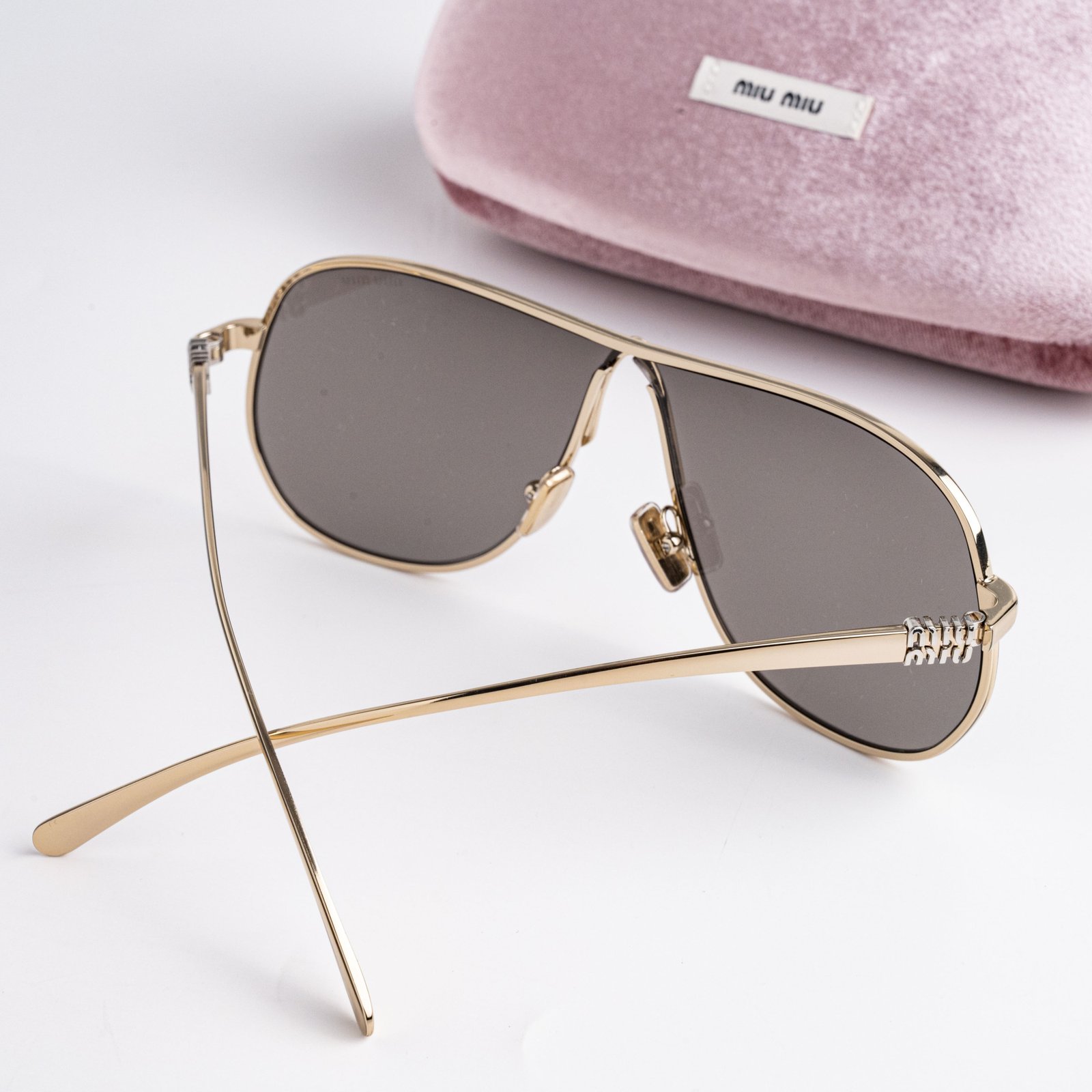 MIU MIU 0MU A56S ZVN80Q PALE GOLD DARK GREY – 66_2_140 (5)