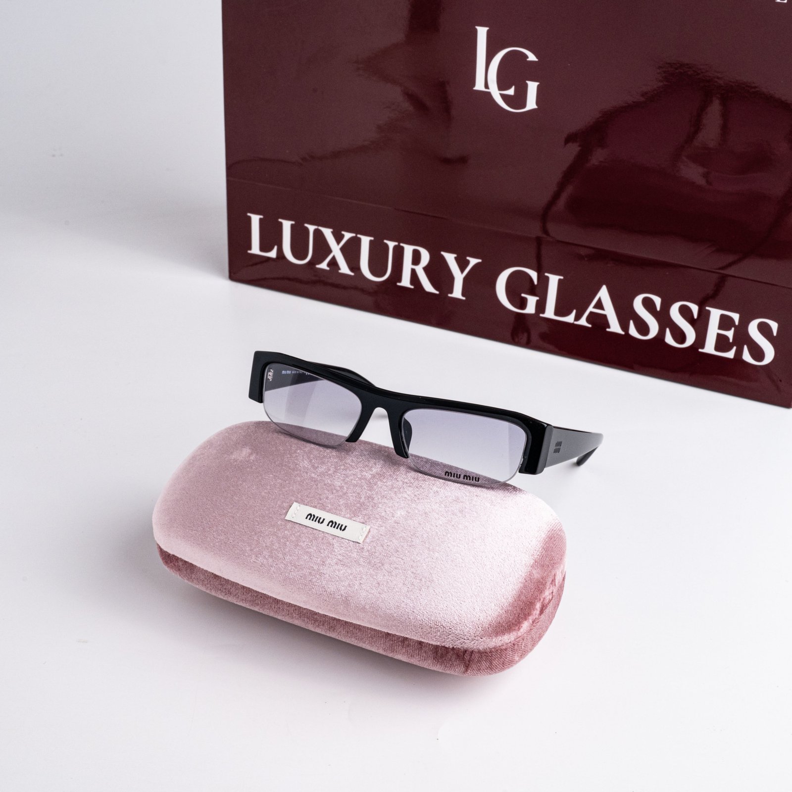 MIU MIU MU B07S 16K04O BLACK VIOLET