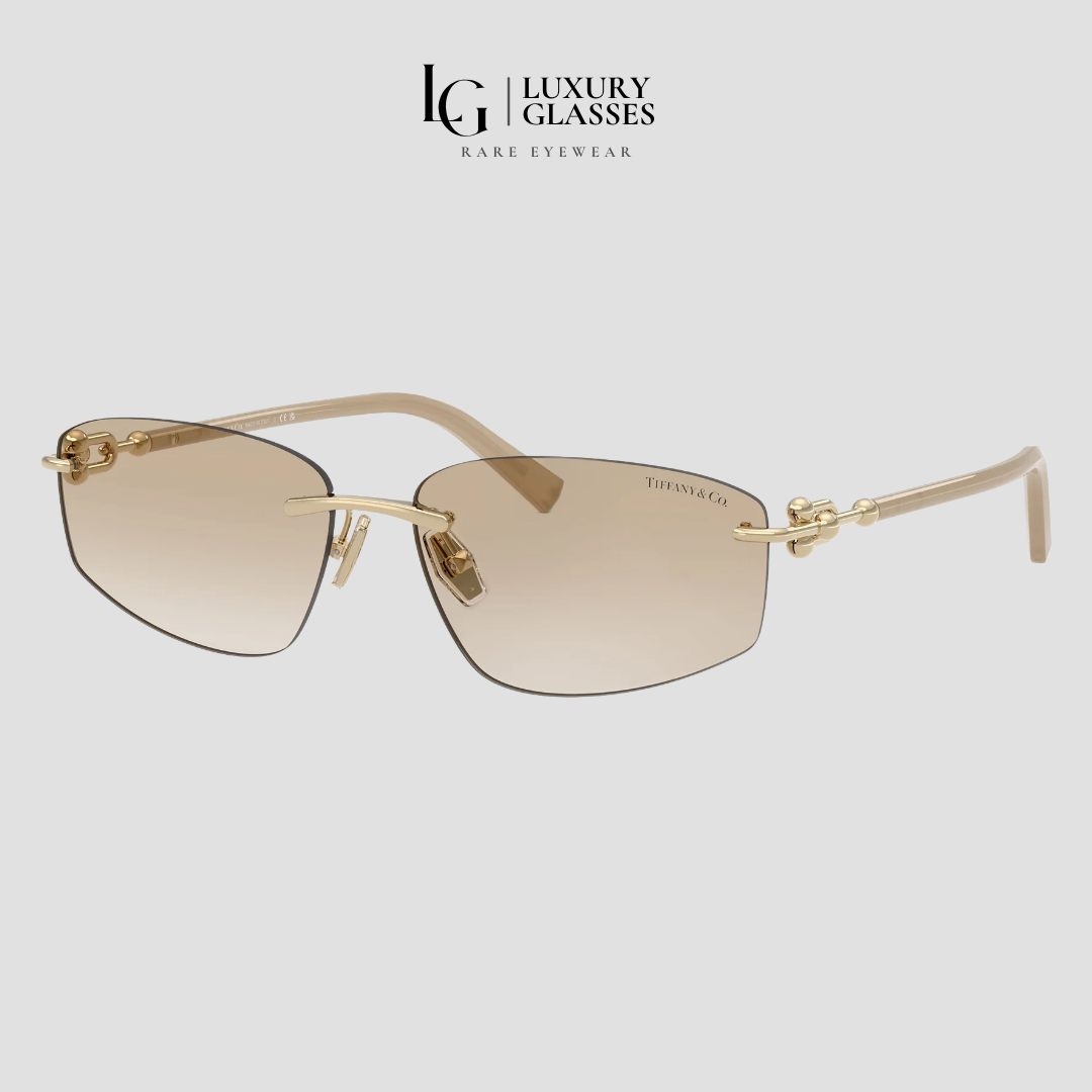 TIFFANY & CO TF3114 602111 PALE GOLD LIGHT GREY