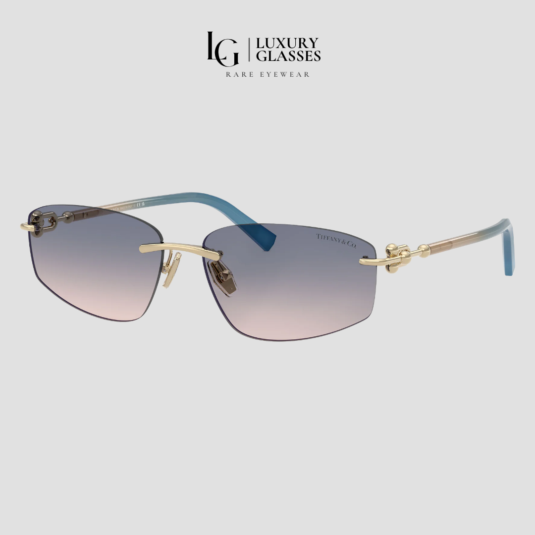 TIFFANY & CO TF3114 619116 PALE GOLD LIGHT BROWN