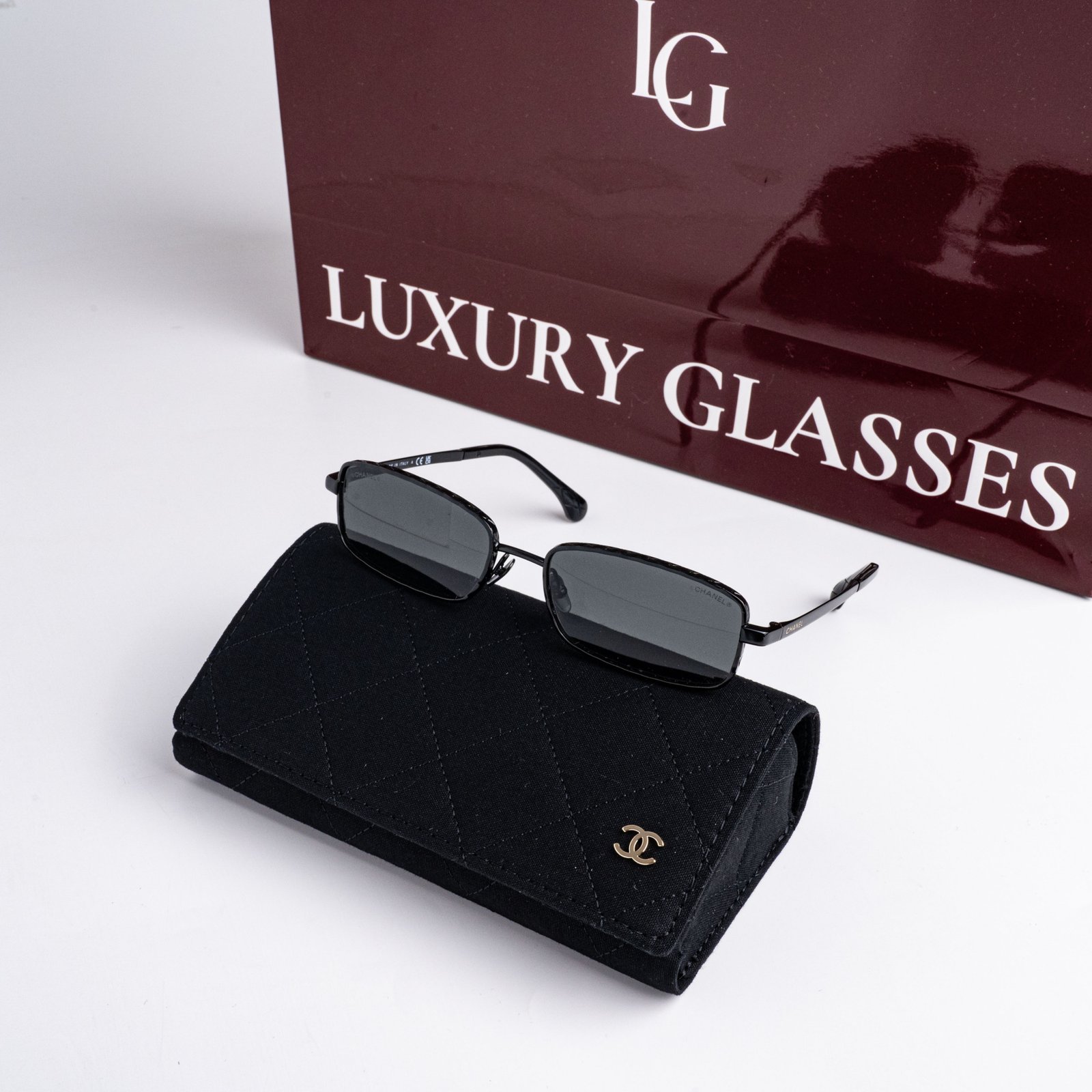 CHANEL 0CH4295 C101S4 BLACK BLACK