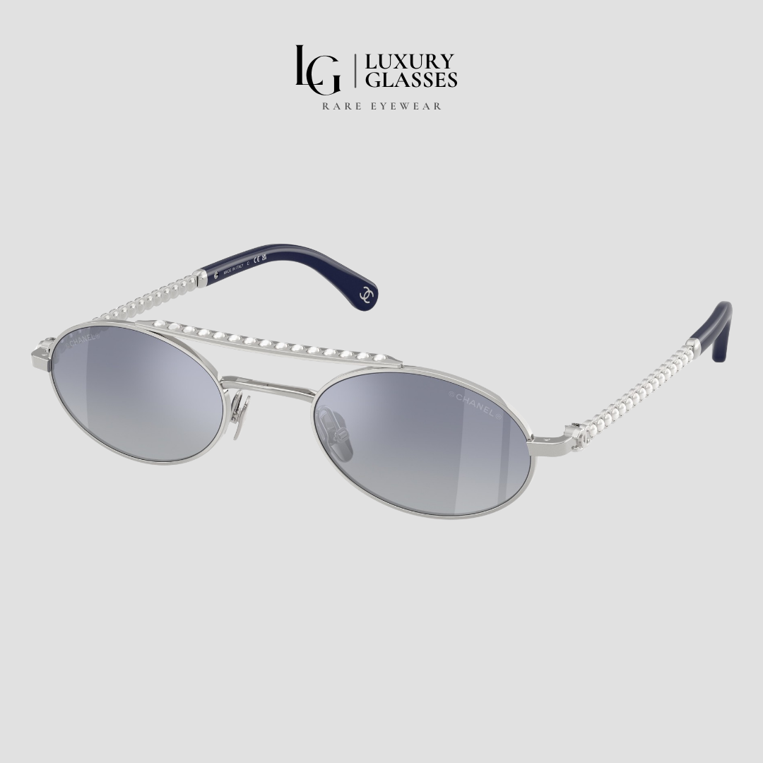 CHANEL 0CH4297H C1351G SILVER BLUE