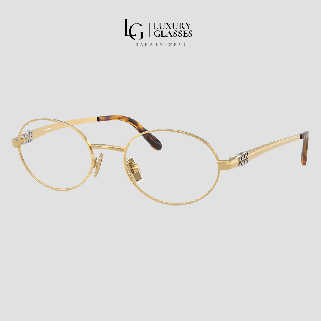 MIU MIU MU 50ZV 5AK1O1 GOLD