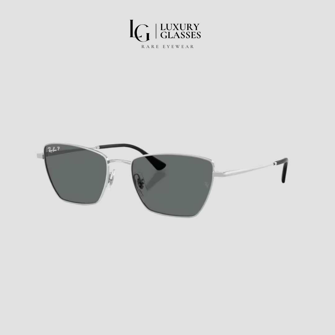 RAYBAN x JENNIE 0RB3783 003/81 SILVER DARK GREY POLARIZED