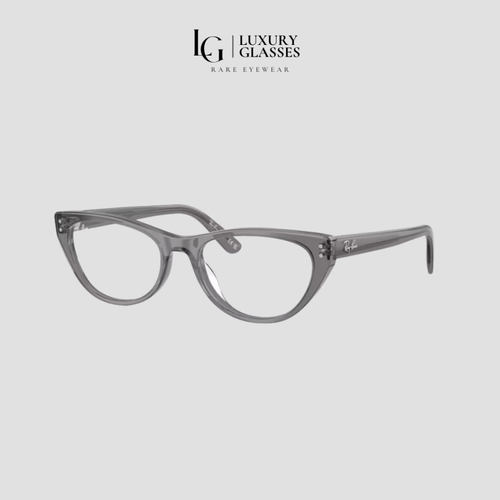 RAYBAN 0RX5449D 8268 TRANSPARENT GREY