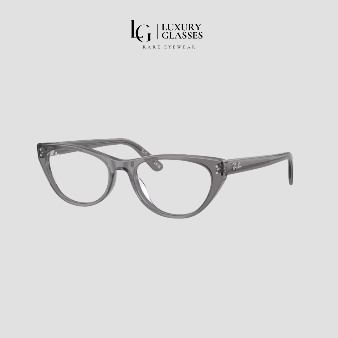 RAYBAN 0RX5449D 8268 TRANSPARENT GREY