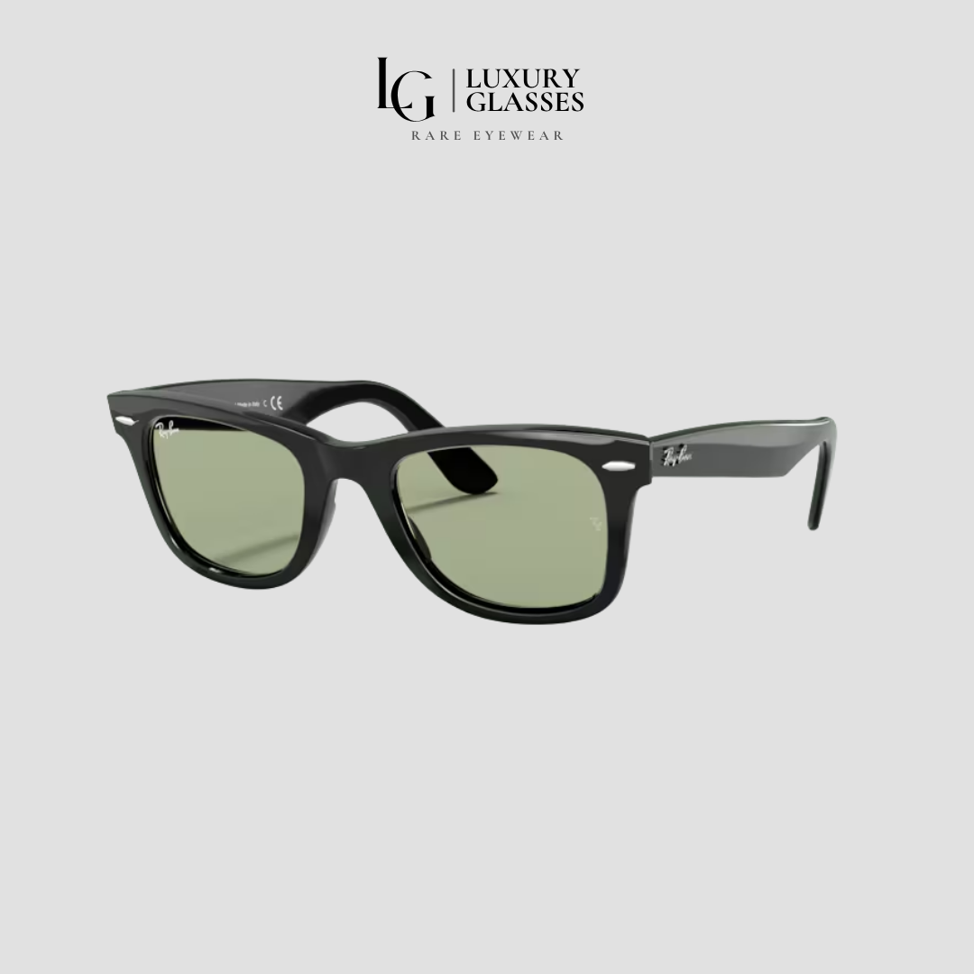 RAYBAN 0RB2140F 601/52 BLACK GREEN