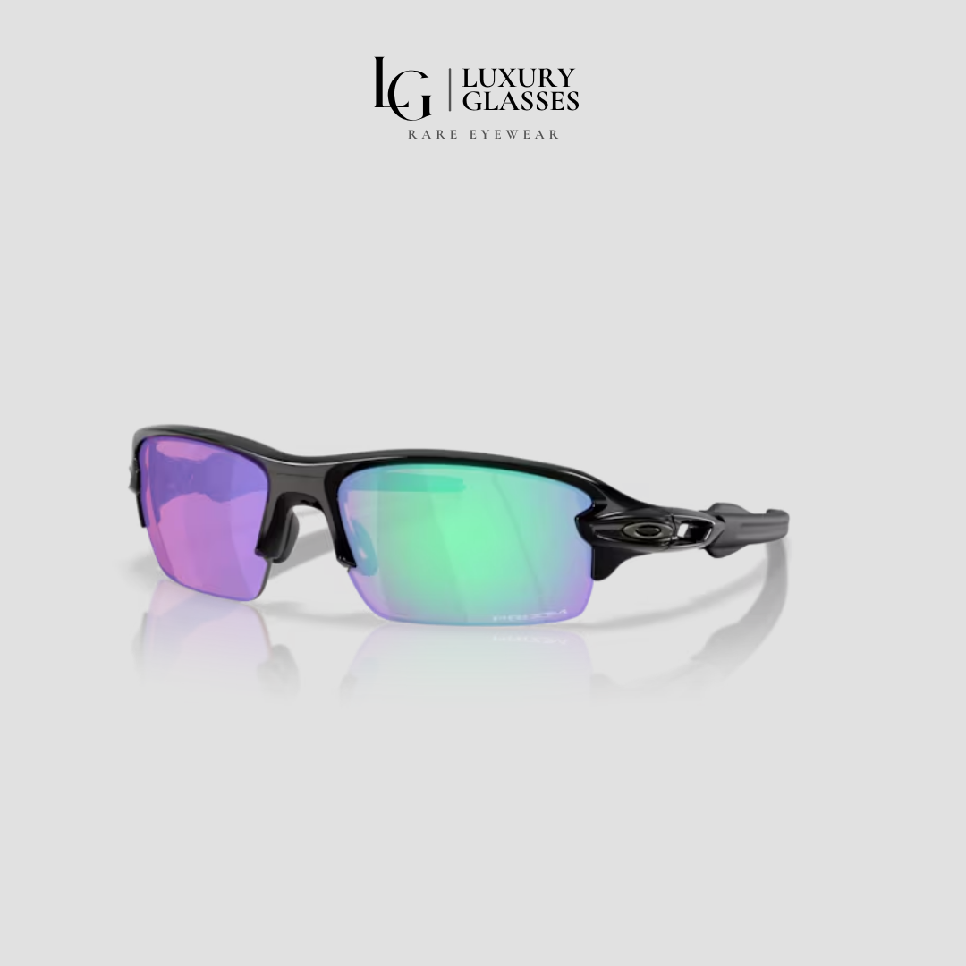 OAKLEY 0OO9511 951101 POLISHED BLACK PRIZM GOLF