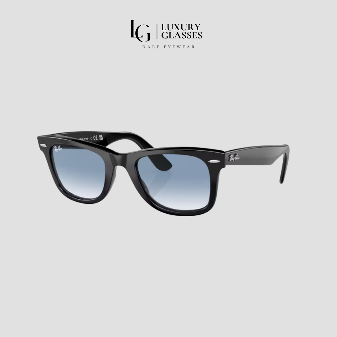 RAYBAN 0RB2140F 901/3F BLACK BLUE