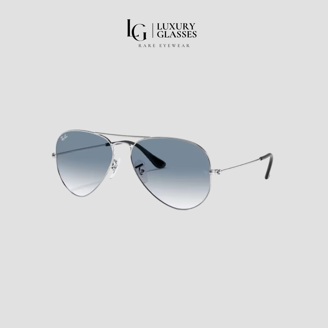 RAYBAN 0RB3025 003/3F SILVER LIGHT BLUE GRADIENT