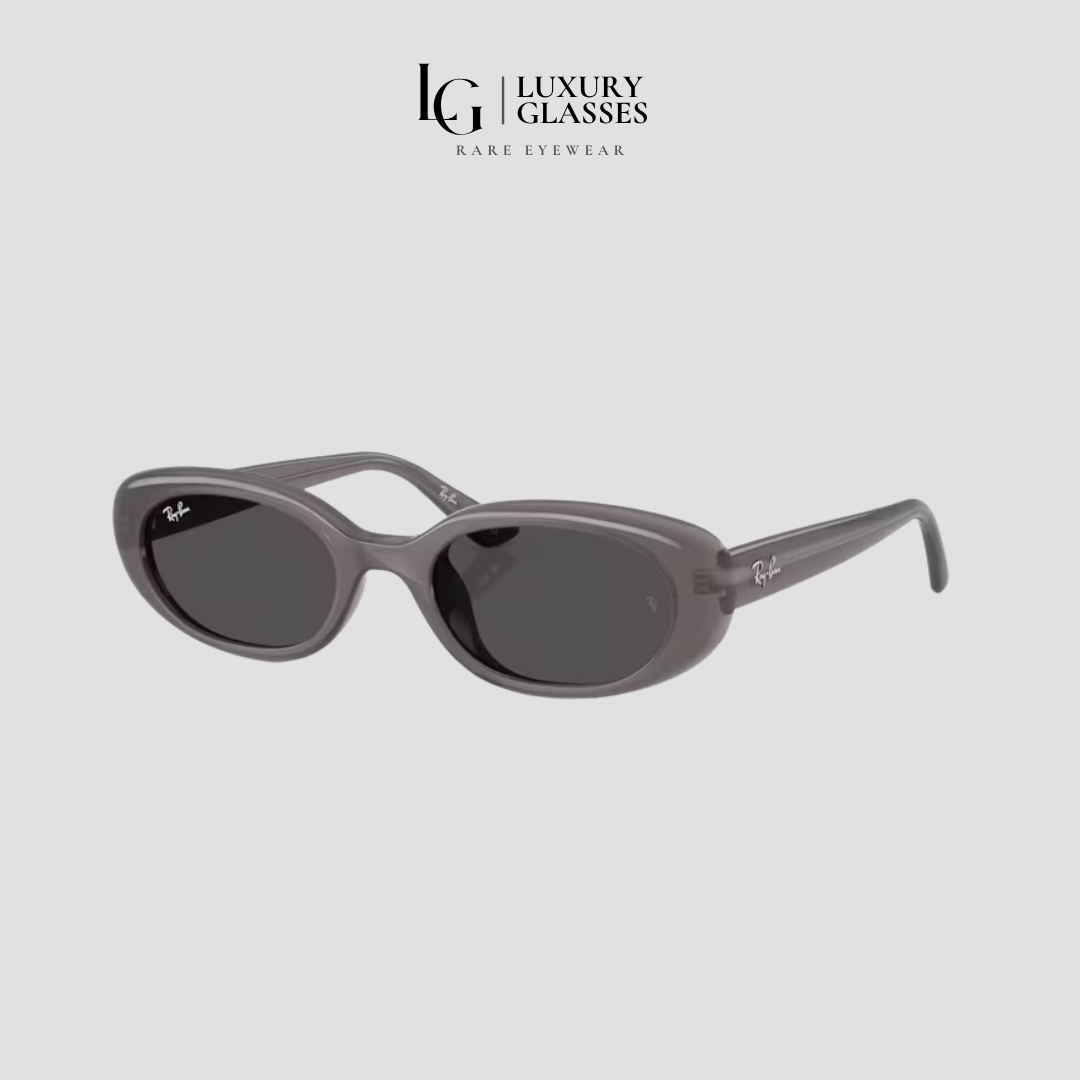 RAYBAN 0RB4441D 677787 TRANSPARENT DARK GREY DARK GREY