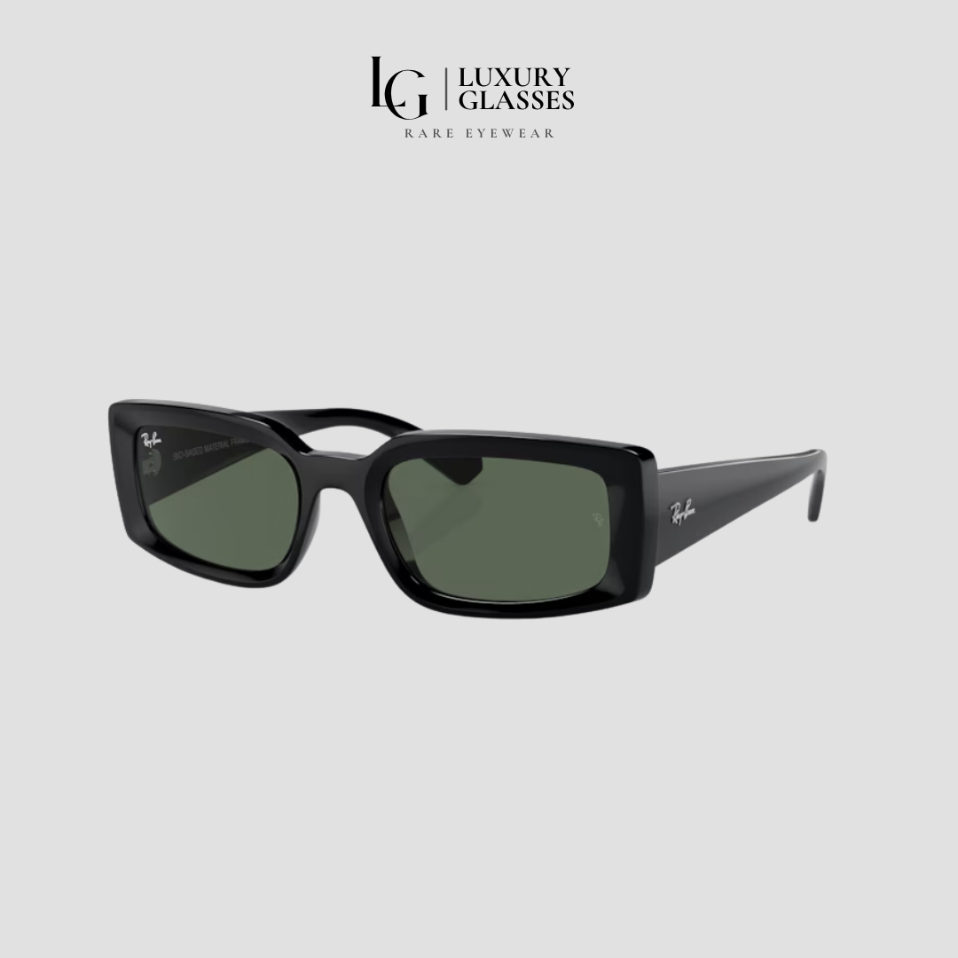RAYBAN 0RB4395F 667771 BLACK DARK GREEN