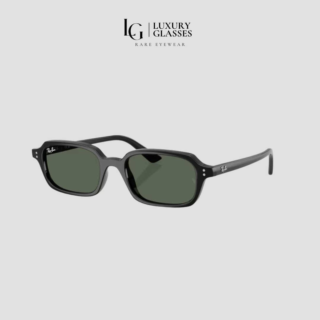 RAYBAN 0RB4455F 667771 BLACK DARK GREEN